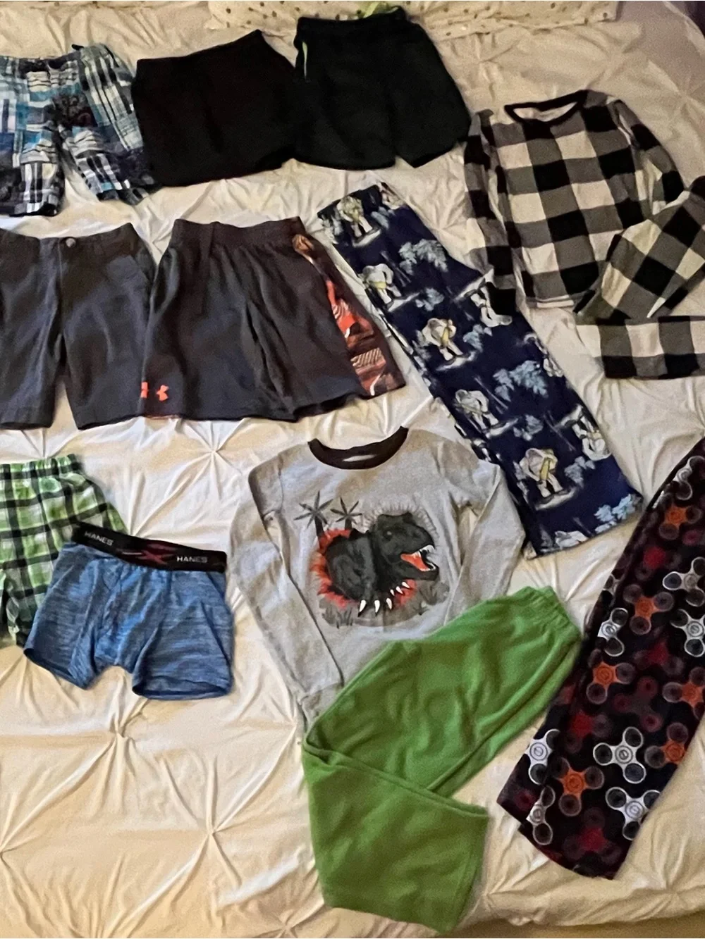 Boys 4/6 pajama pants and shorts